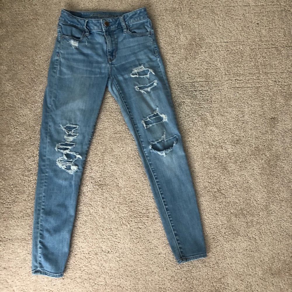 American eagle super stretch skinny jeans